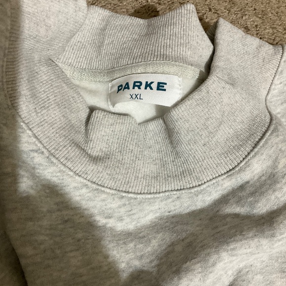 Parke Monochrome Varsity Mockneck XXL - Picture 6 of 7